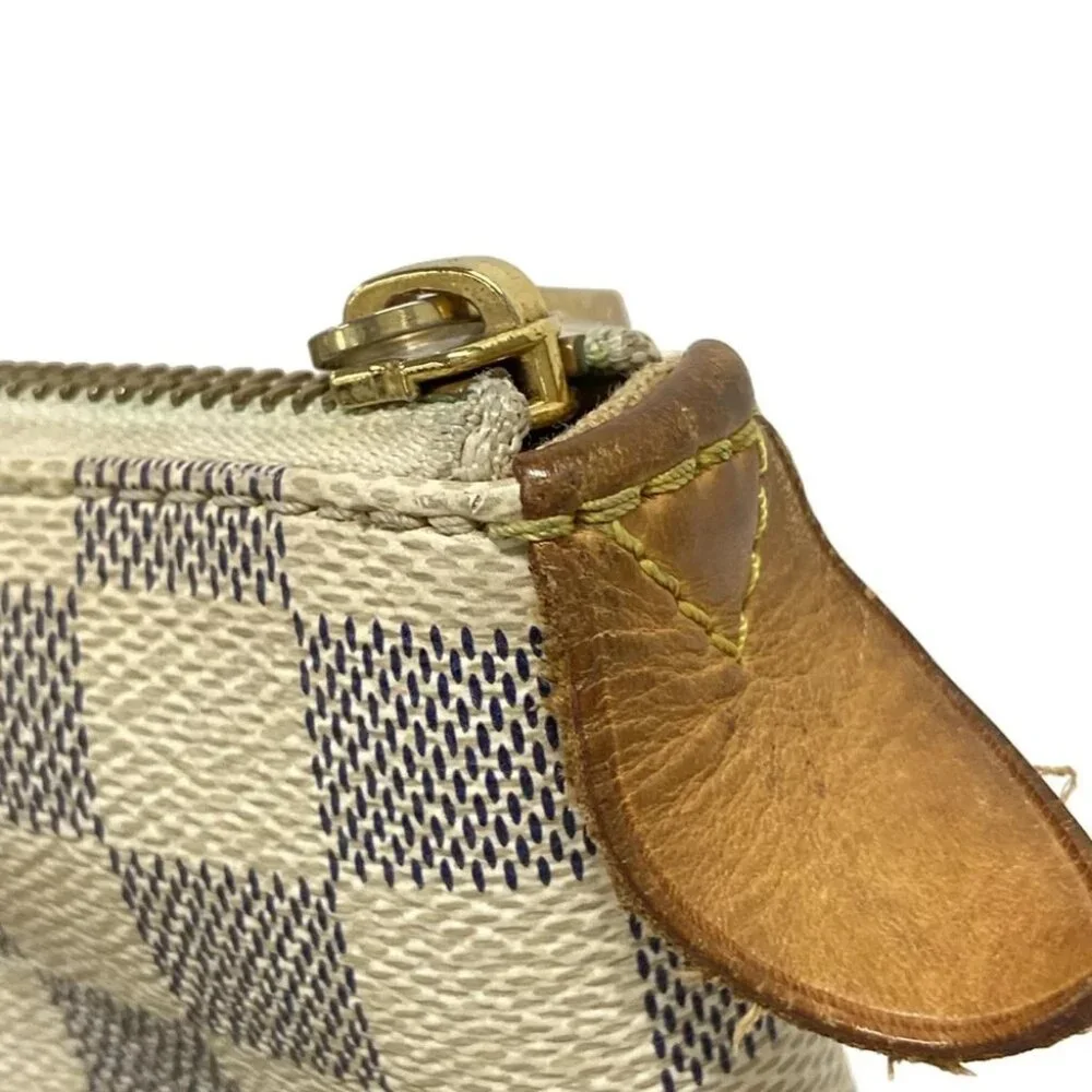 LOUIS VUITTON Totally PM N51261 Azur Damier FL0029 Shoulder Bag - Picture 10 of 14